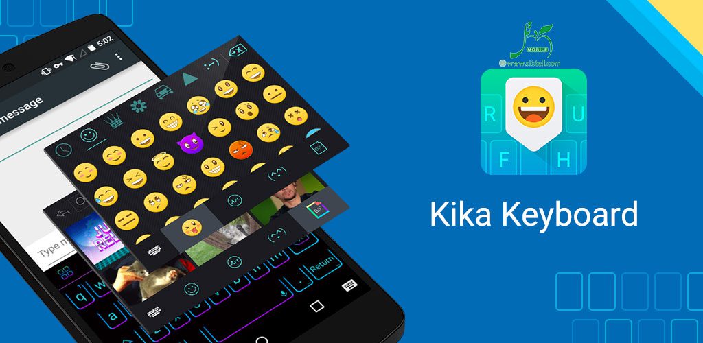 دانلود برنامه Kika Emoji Keyboard ایموجی آیفون برای اندروید و روش استفاده از آن