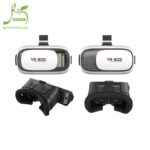 هدست واقعیت مجازی وی آر باکس مدل VR Box 2 به همراه ریموت کنترل بلوتوث و DVD حاوی اپلیکیشن و باتری