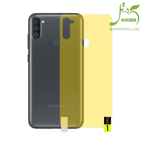 برچسب محافظ نانو پشت گوشی سامسونگ Samsung Galaxy A11 - m11