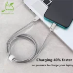 کابل تبدیل USB به USB-C مدل HSH60 طول 1.2 متر