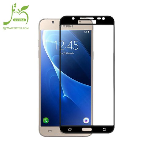 گلس محافظ صفحه نمایش فول تمام صفحه Samsung J710-J7 2016