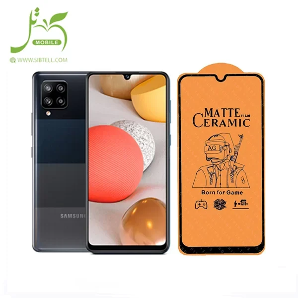 گلس سرامیکی مات مناسب برای گوشی سامسونگ Samsung Galaxy A42