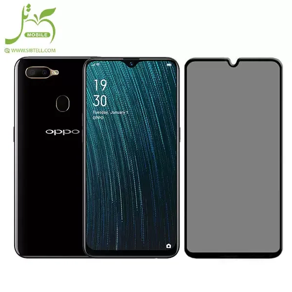 محافظ صفحه نمایش مدل privacy مناسب برای گوشی موبایل oppo a5s / realme3