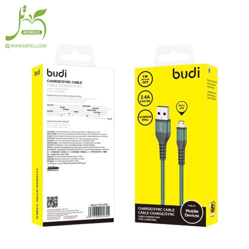 کابل تبدیل USB به microUSB بودی مدل M8J211T طول 1 متر