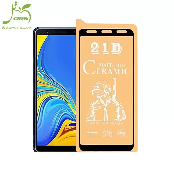 محافظ صفحه نمایش سرامیکی مات مناسب برای گوشی موبایل Samsung Galaxy J4 plus