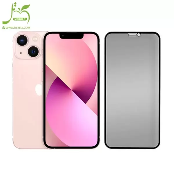 محافظ صفحه نمایش سرامیکی پرایوسی مناسب برای گوشی موبایل اپل Iphone 13