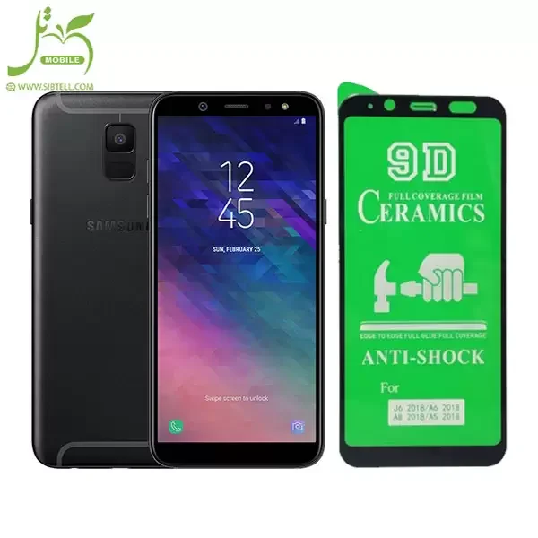 محافظ صفحه نمایش سرامیکی مناسب برای گوشی موبایل سامسونگ Samsung Galaxy a6