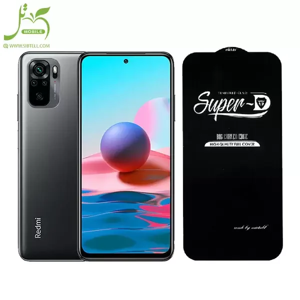 محافظ صفحه نمایش Super D مناسب برای گوشی موبایل Xiaomi Redmi NOTE 10