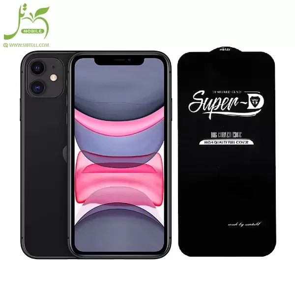 محافظ صفحه نمایش Super D مناسب برای گوشی موبایل اپل Iphone 11