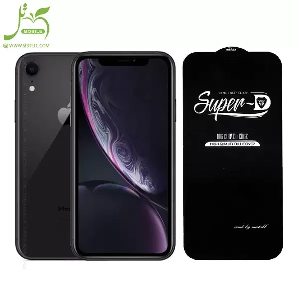 محافظ صفحه نمایش Super D مناسب برای گوشی موبایل اپل Iphone XR