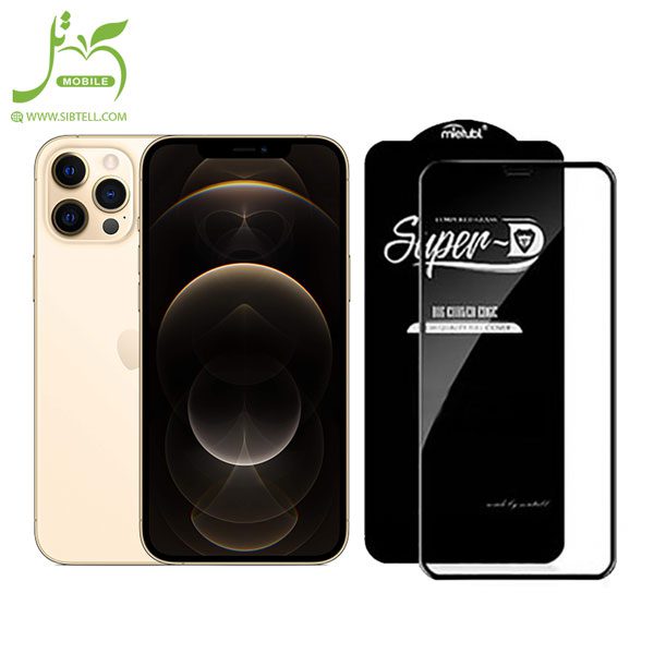 محافظ صفحه نمایش Super D مناسب برای گوشی موبایل اپل Iphone 12pro