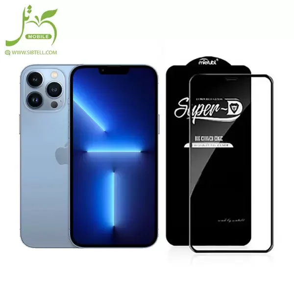 محافظ صفحه نمایش Super D مناسب برای گوشی موبایل اپل Iphone 13pro max