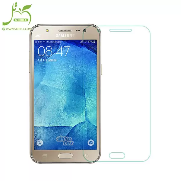 محافظ صفحه نمایش (گلس) شیشه ای مناسب برای گوشی سامسونگ Samsung galaxy J7 2015