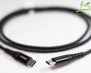 کابل شارژ و انتقال داده تایپ سی به تایپ سی با روکش نایلونی هادرون Hadron HTC-C-C02 USB Type C Cable