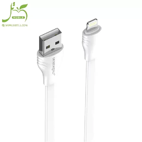 کابل تبدیل USB به لایتنینگ سیبراتون مدل S415i طول 1 متر