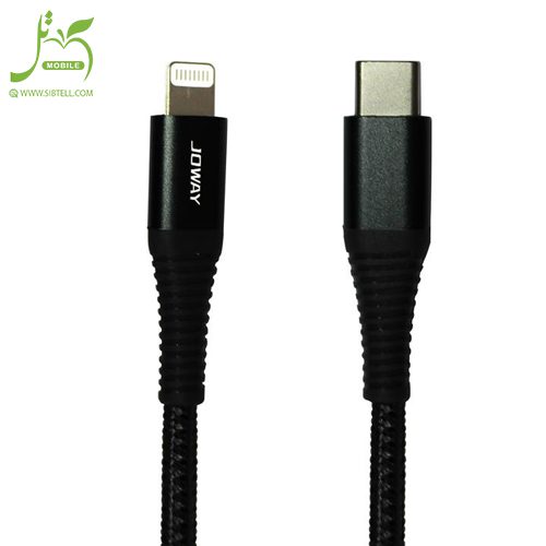 کابل تبدیل USB-C به لایتنینگ جووی مدل Li138 طول 1 متر