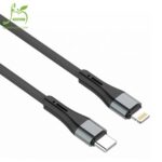 کابل تبدیل USB-C به لایتنینگ الدینیو مدل LC-961 طول 1 متر