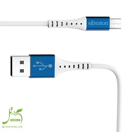 کابل تبدیل USB به microUSB سیبراتون مدل S225A طول 1.1 متر