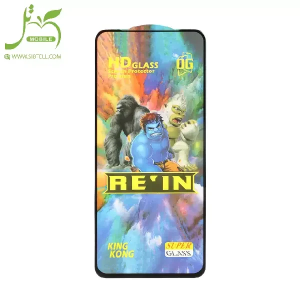 محافظ صفحه نمایش شیشه ای Full Cover REIN مدل Xiaomi Note 9S / Note 9 Pro