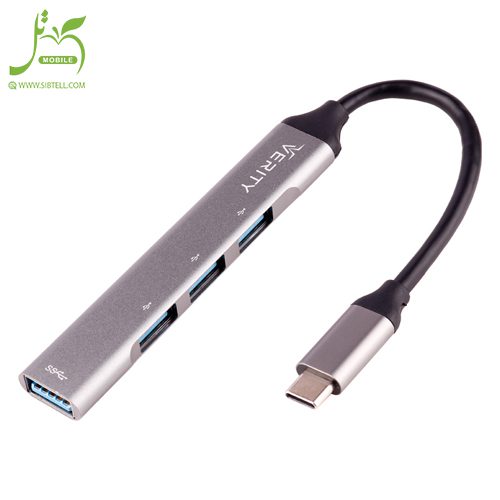 هاب Verity H410 T Type-C USB3.0 4Port