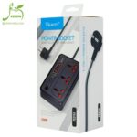 چند راهی ۳ خانه برق وریتی PS 3114 با کابل ۲ متری + شارژر USB