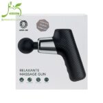 ماساژور شارژی تفنگی گرین لاین Relaxante Massage Gun مدل GNFG2500BK