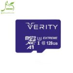 رم میکرو 128 گیگ VERITY مدل U3 80MB/s 533X آداپتور دار