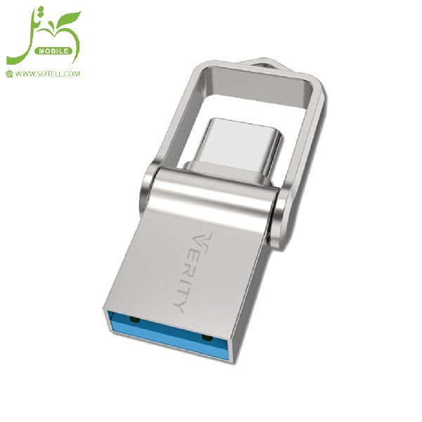 فلش 32 گیگ وریتی Verity O512 OTG Type-C USB3.0