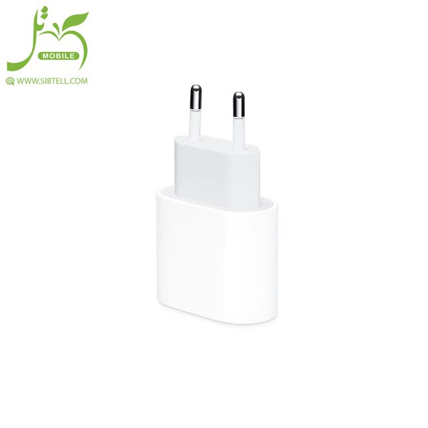 شارژر دیواری دو پین آیفون USB-C مدل A2347 20W ZMA